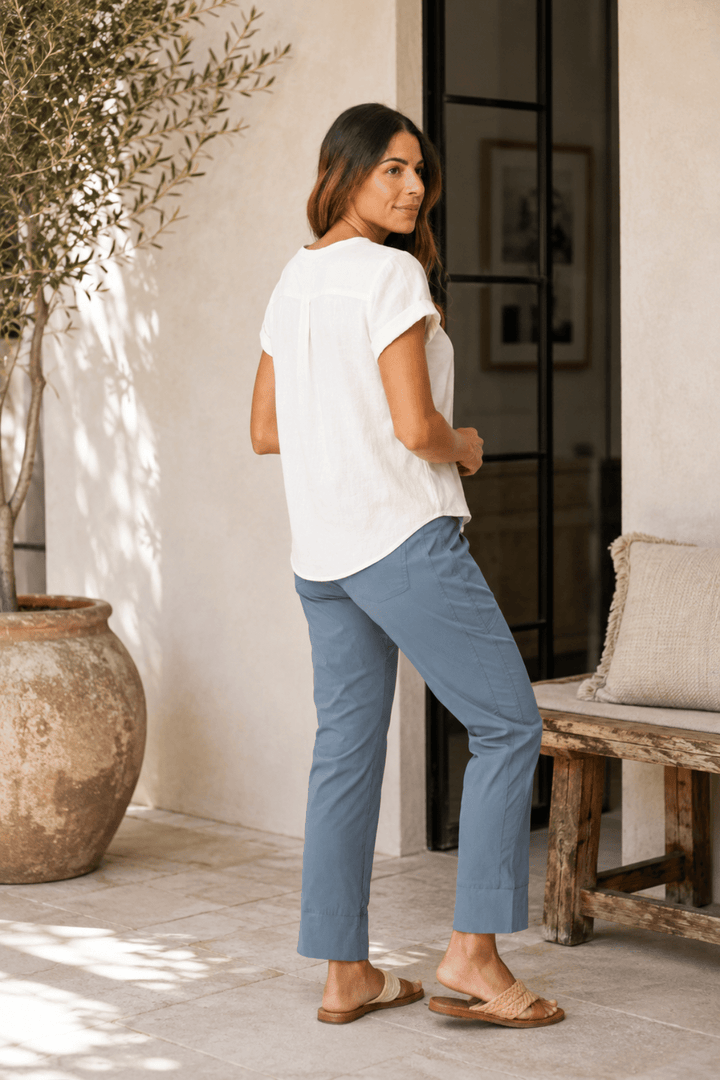 Gemini Pant - Ocean View - F9 - Pizazz BoutiqueFoil