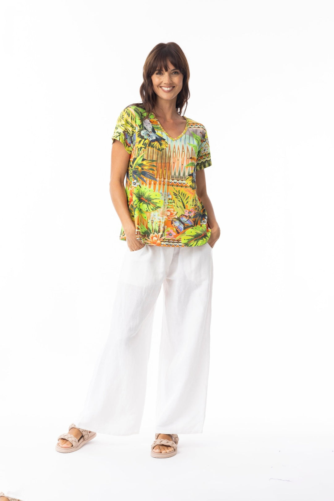 Georgia T-shirt - EP48 - Pizazz BoutiqueEscape by OQ