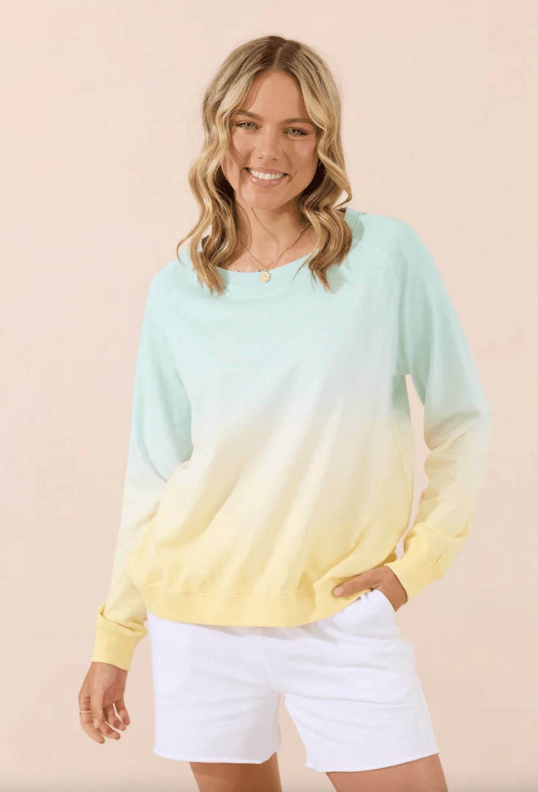 Grace Ombre Sweater - Lemon - JL5 - Pizazz BoutiqueJovie The Label