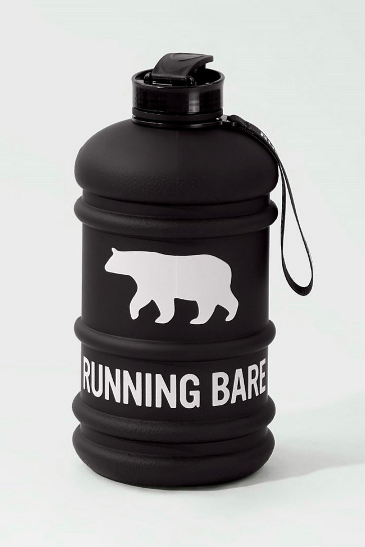 H2O Bear Water Bottle - Black - RB10