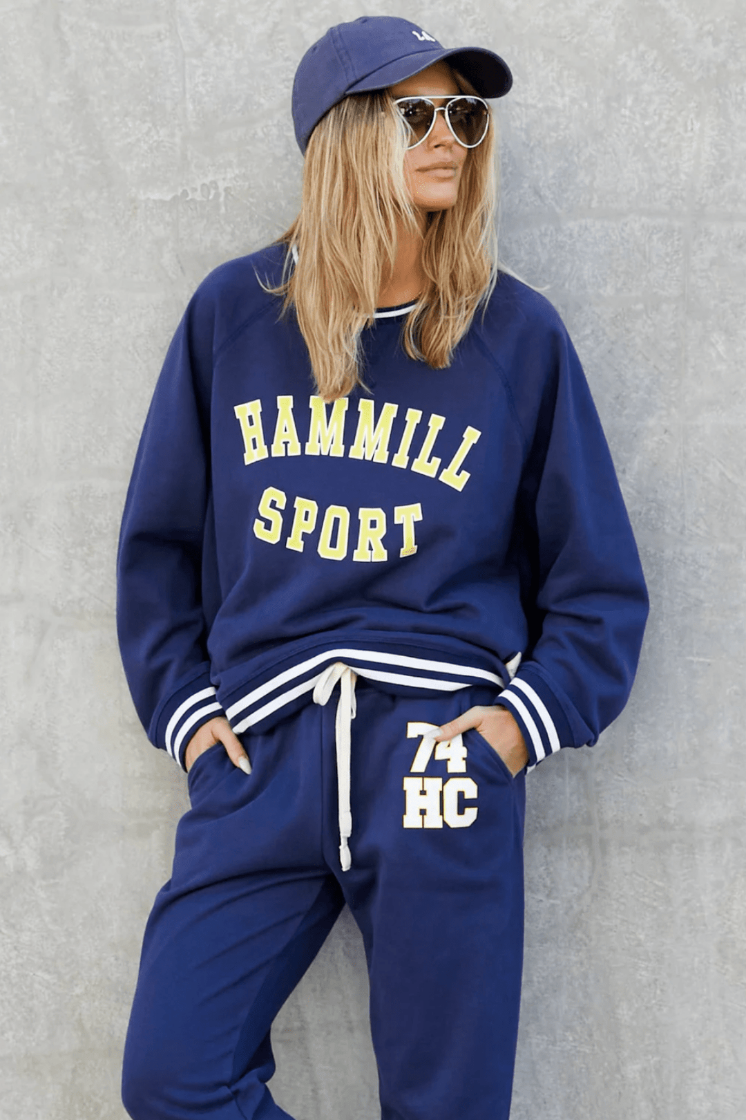 Hammill Sport Sweat - Navy - HC11 - Pizazz BoutiqueHammill + Co
