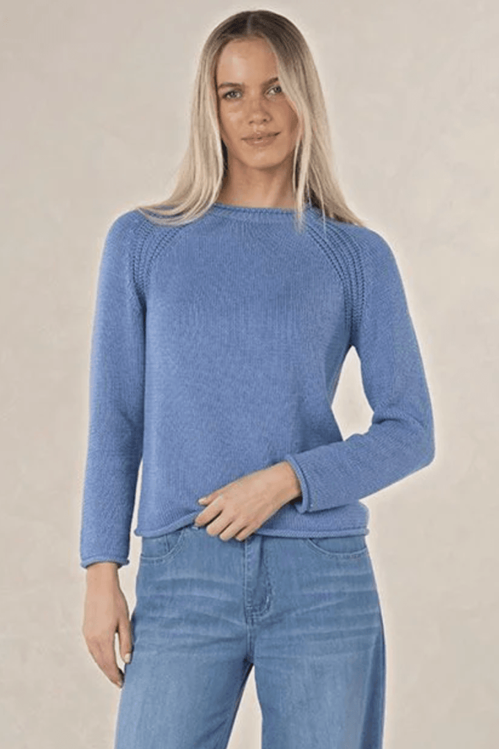 Haven Jumper - Denim Blue - HM2 - Pizazz BoutiqueHumidity