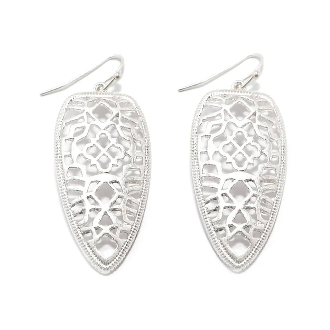 Hazel Earrings - Silver - GG1 - Pizazz BoutiqueGxG Collective