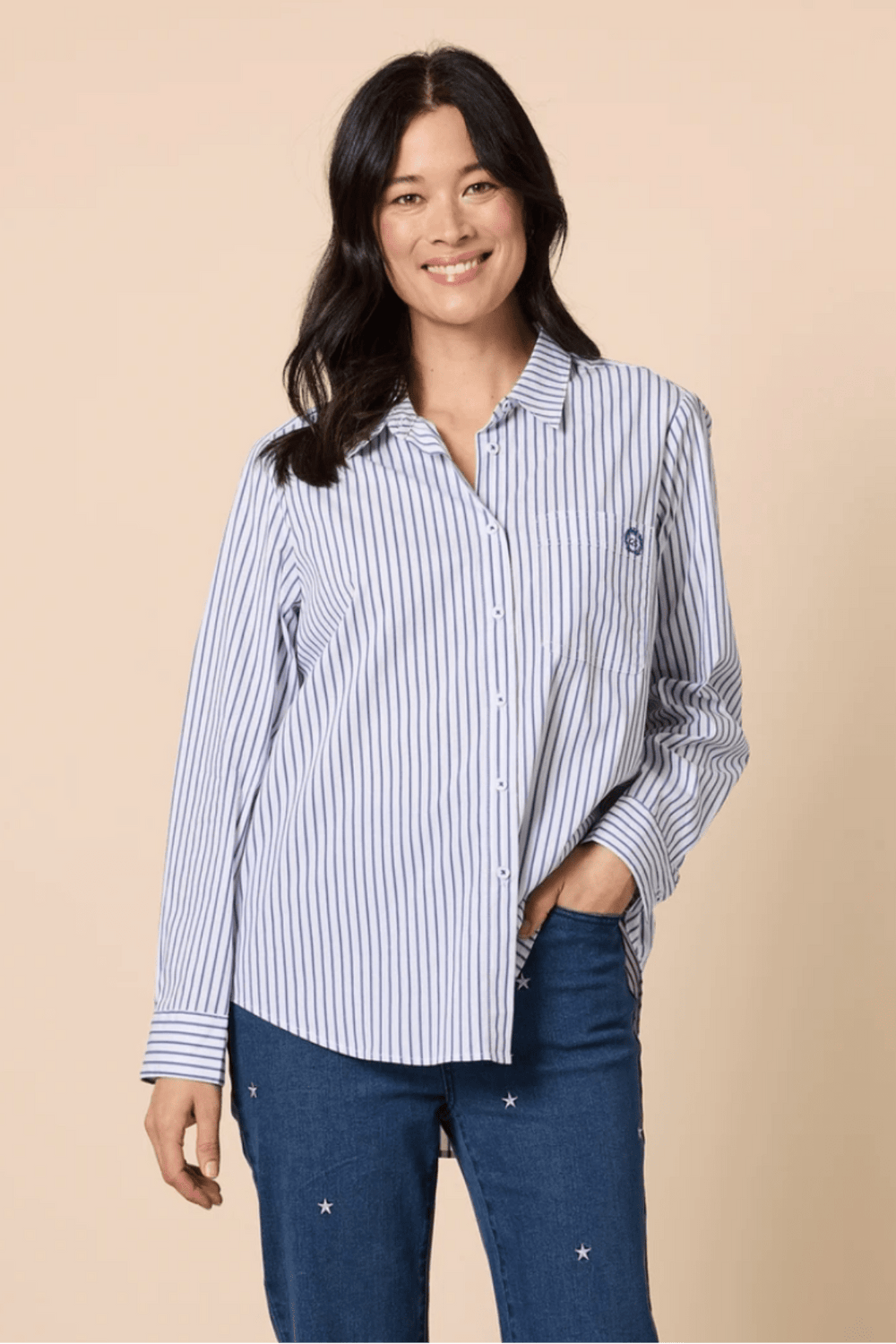 Heritage Stripe Shirt - GS22 - Pizazz BoutiqueGordon smith