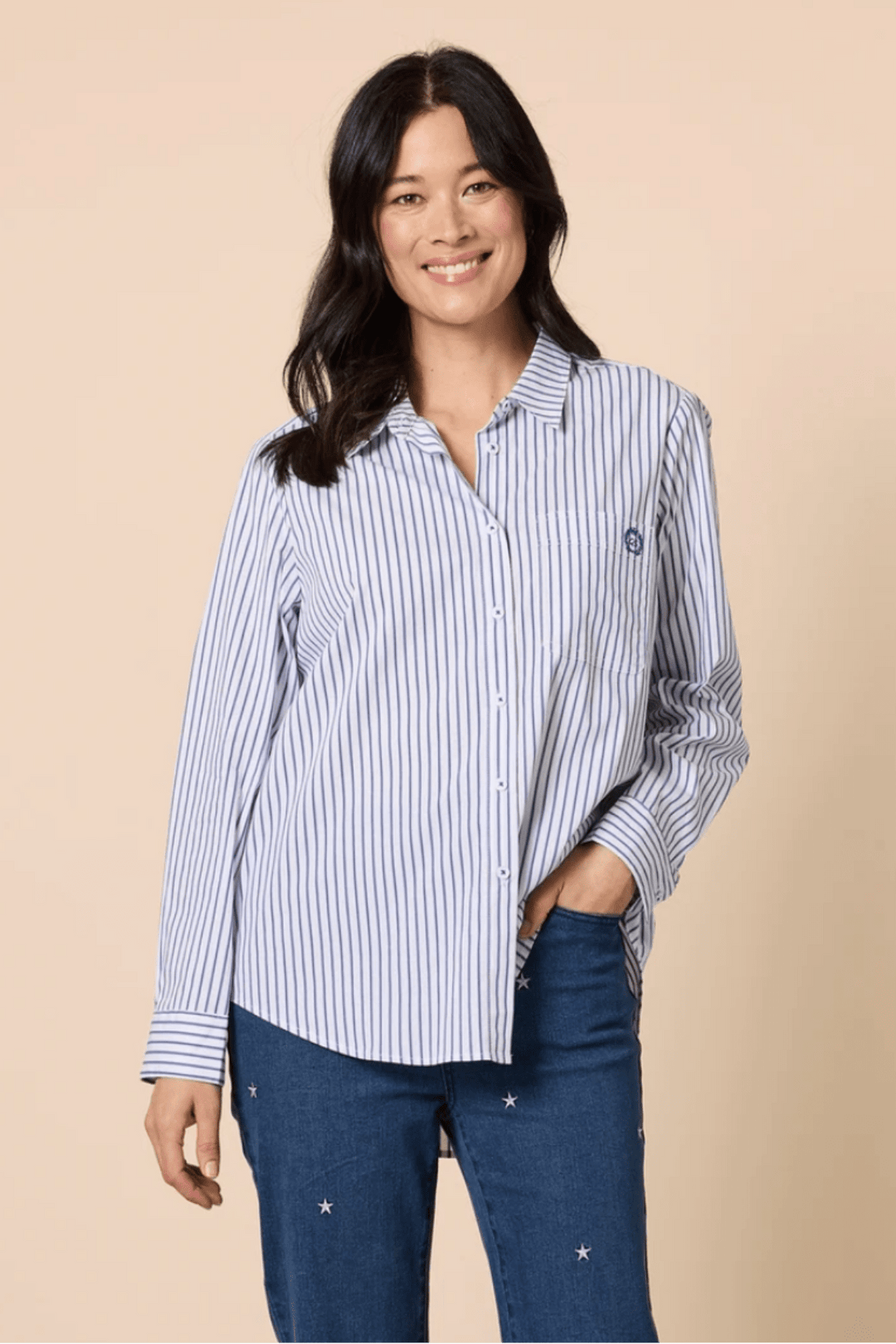 Heritage Stripe Shirt - GS22 - Pizazz BoutiqueGordon smith