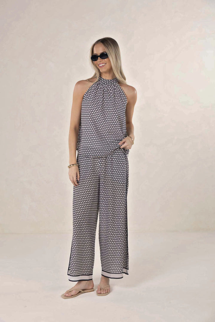 Humidity Lifestyle Hexi Halter Top