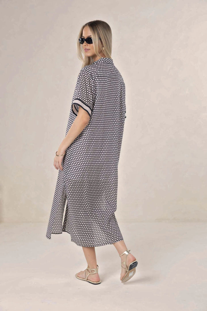 Humidity Lifestyle Hexi Shirt Dress