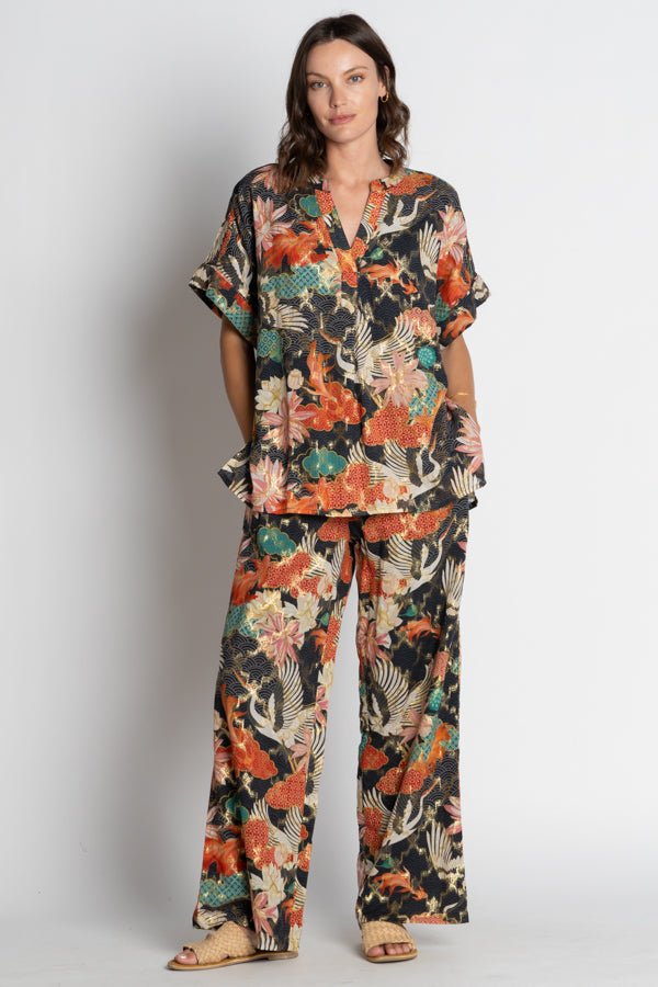 Hoshino Pant - Black - LS25 - Pizazz BoutiqueLula Soul