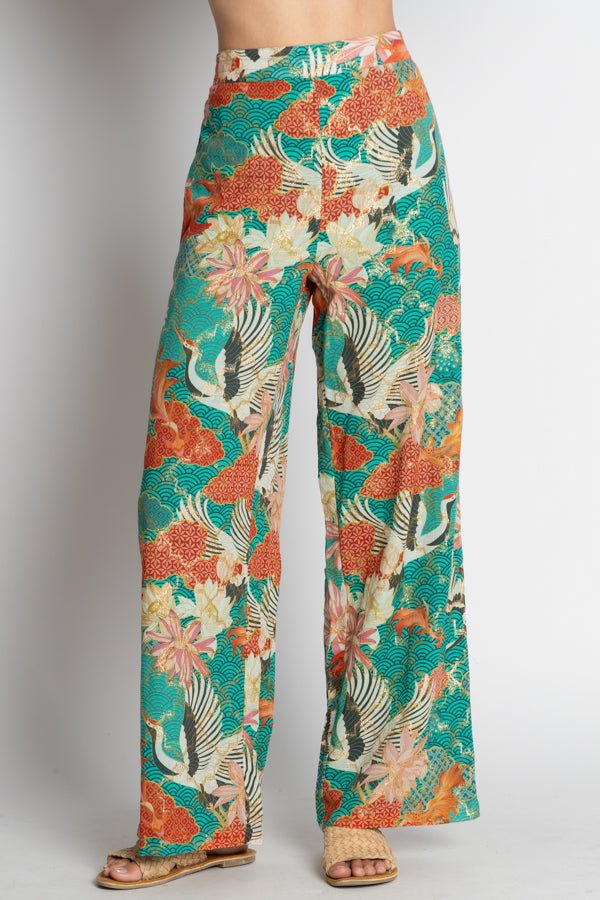 Hoshino Pant - Sea - LS25 - Pizazz BoutiqueLula Soul