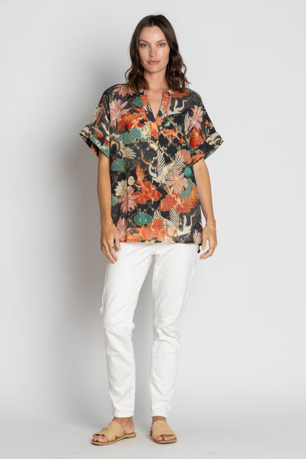 Hoshino Top - Black - LS27 - Pizazz BoutiqueLula Soul
