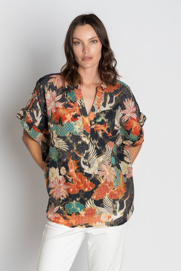 Hoshino Top - Black - LS27 - Pizazz BoutiqueLula Soul