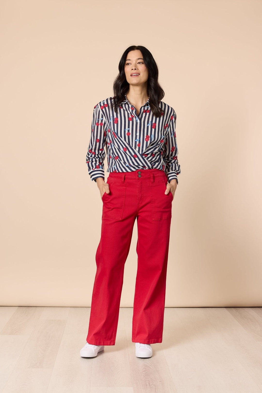 Hudson Jean - Red - GS7 - Pizazz BoutiqueGordon smith