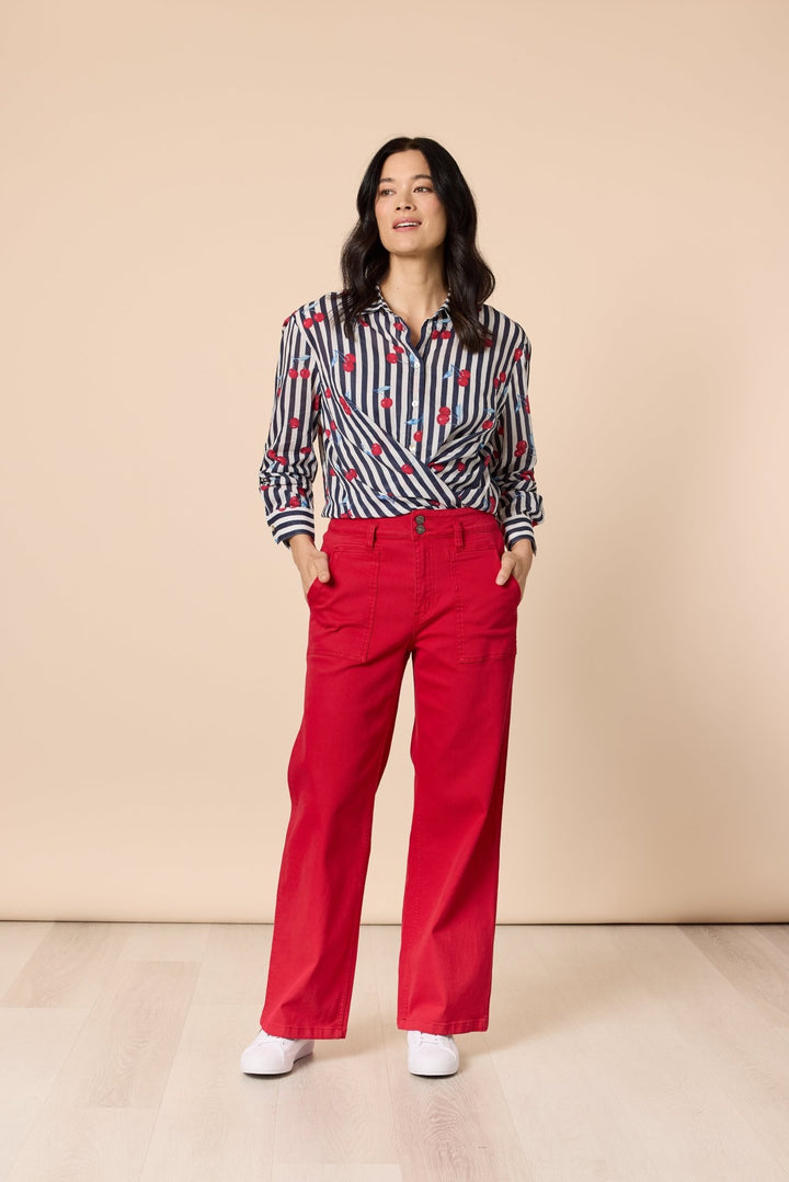 Hudson Jean - Red - GS7 - Pizazz BoutiqueGordon smith