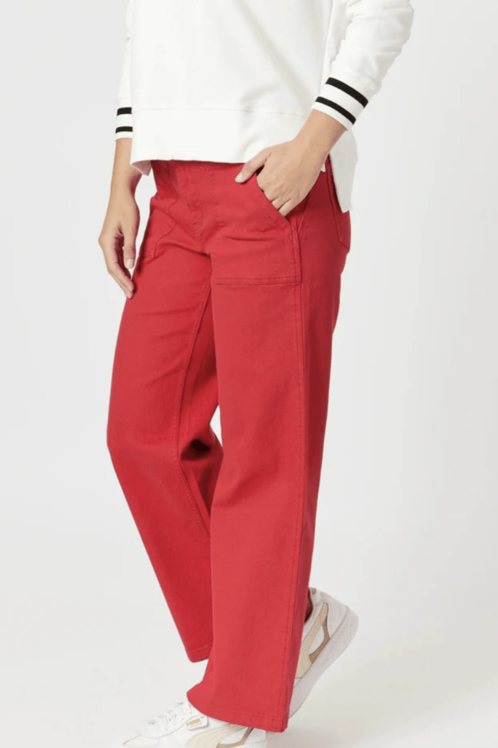 Hudson Jean - Red - GS7 - Pizazz BoutiqueGordon smith