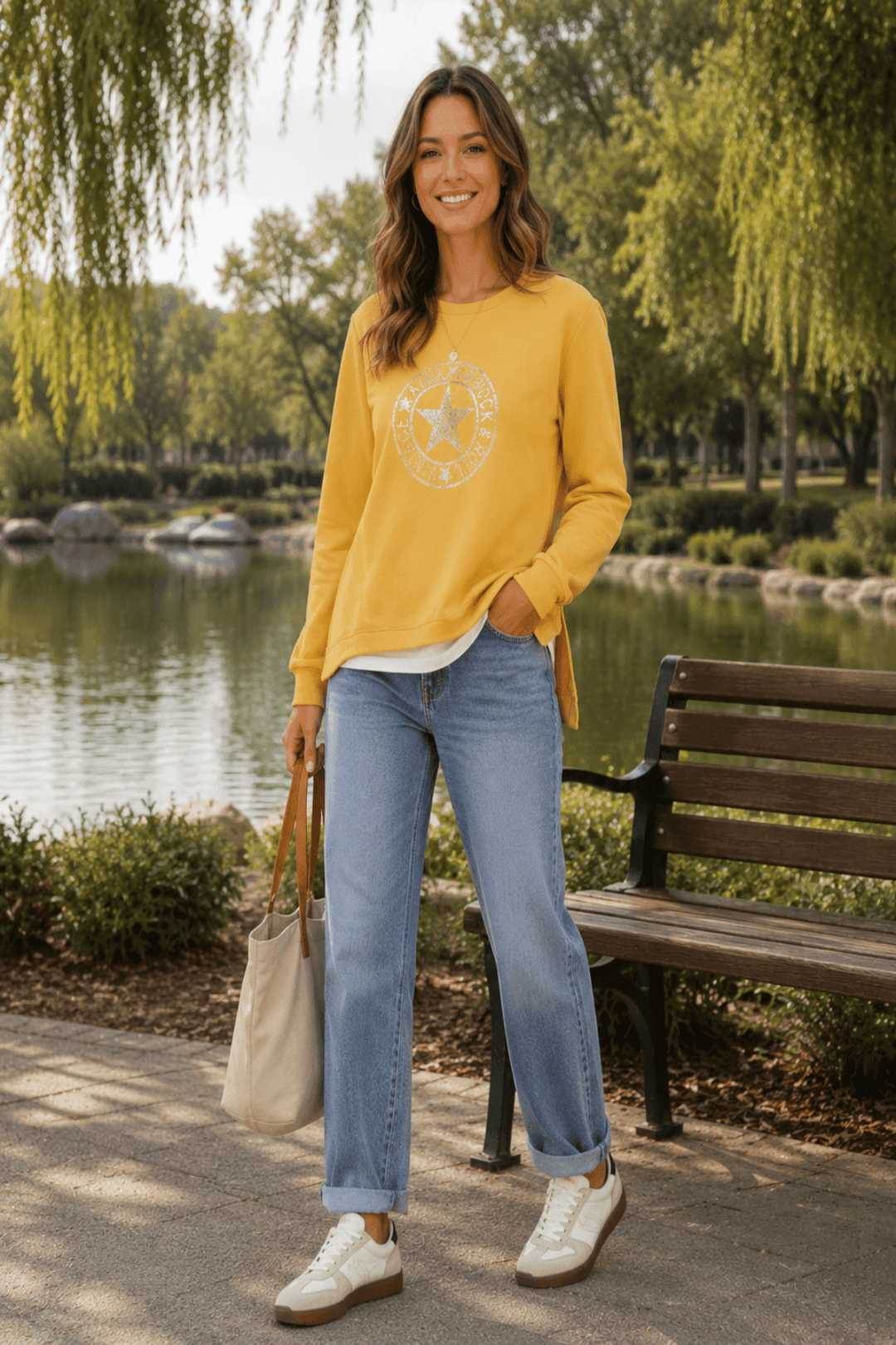 Hudson Sweater - Marigold - CK40 - Pizazz BoutiqueCaroline Morgan