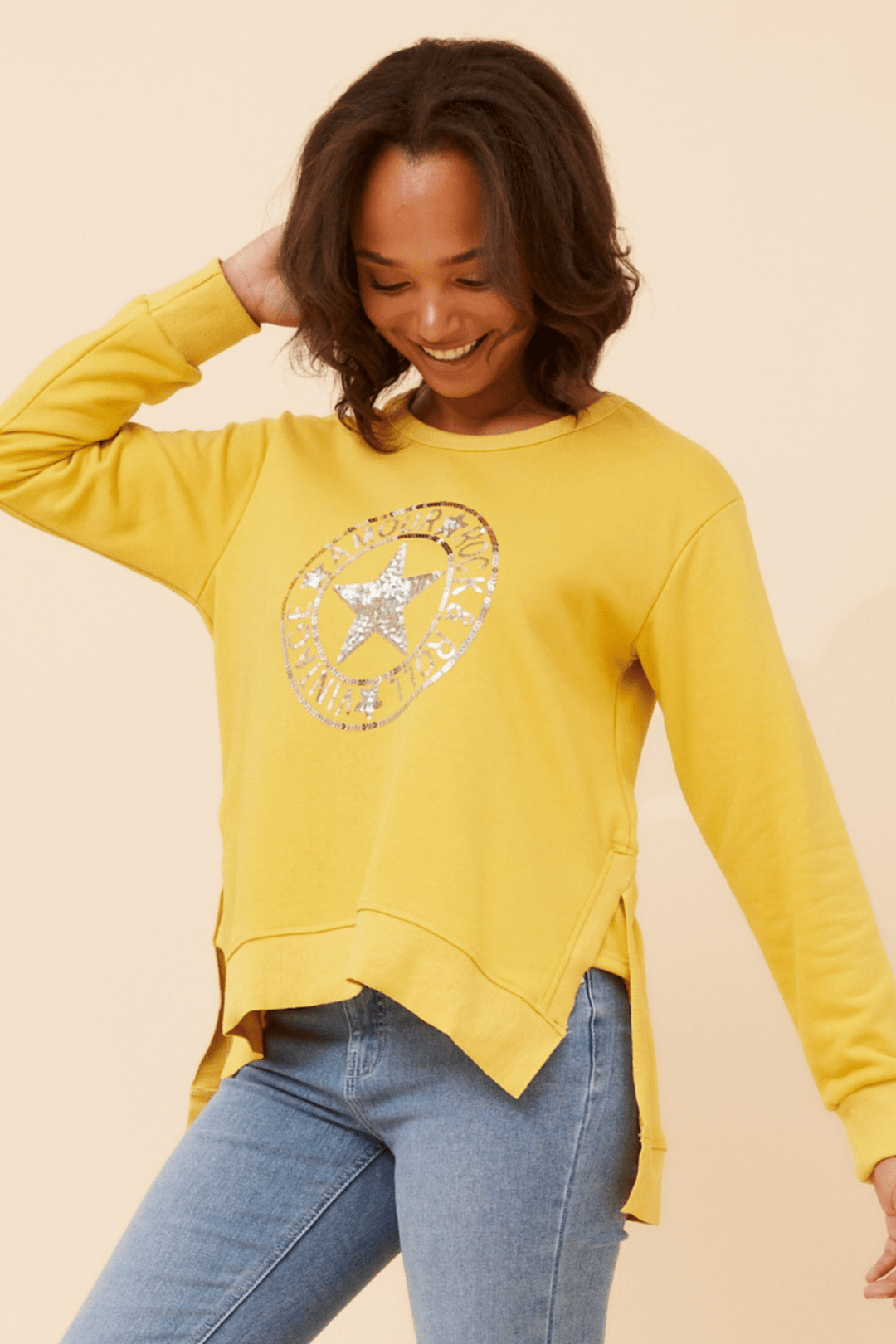 Hudson Sweater - Marigold - CK40 - Pizazz BoutiqueCaroline Morgan