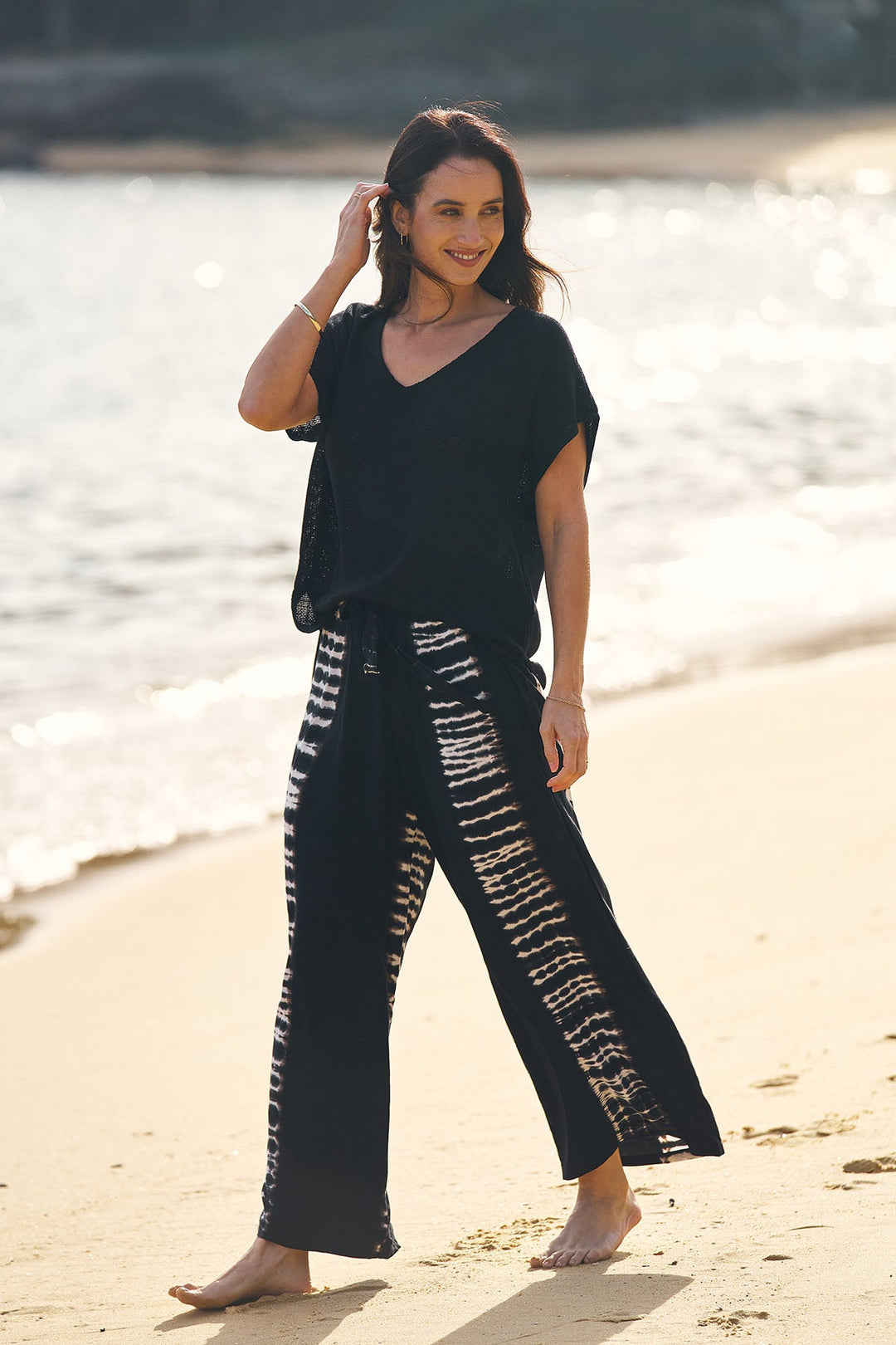 Illusion Printed Pant - CB18 - Pizazz BoutiqueCarbon The Label