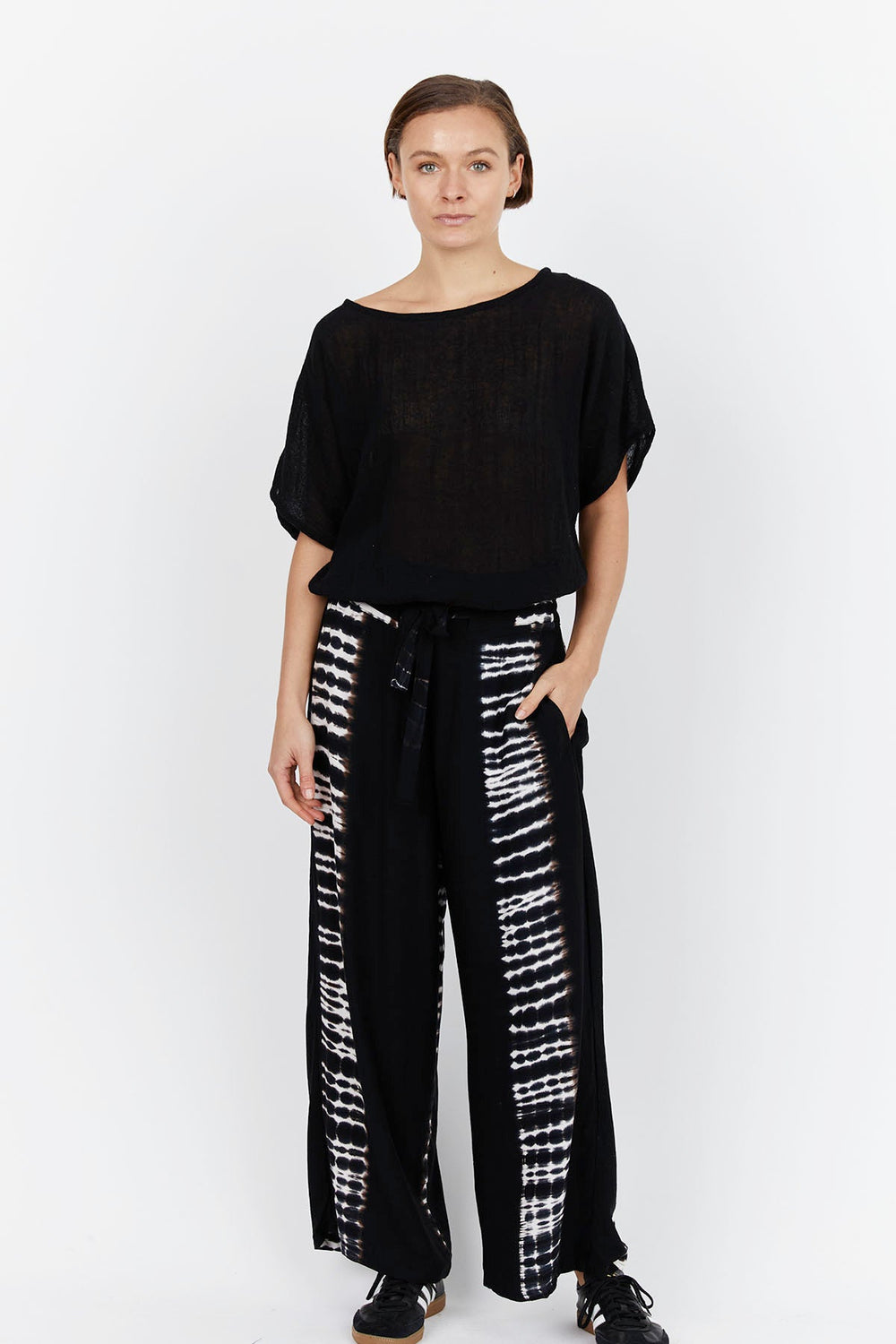 Illusion Printed Pant - CB18 - Pizazz BoutiqueCarbon The Label