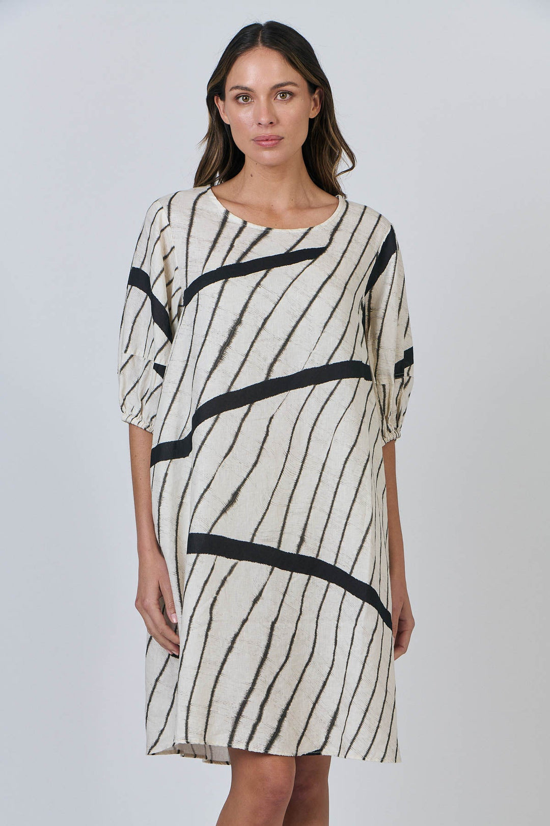 Isabella Dress - Isobars - OJ8 - Pizazz BoutiqueNaturals By O & J