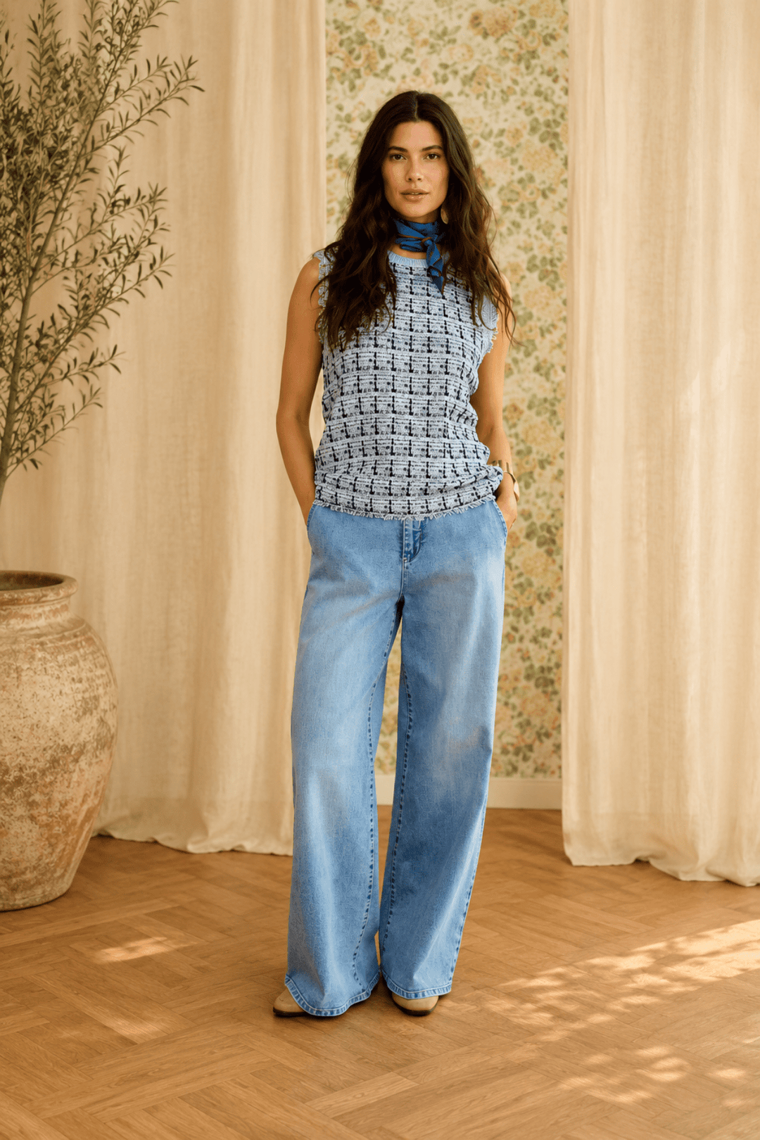 Isla Knit Vest - CM8 - Pizazz BoutiqueCream