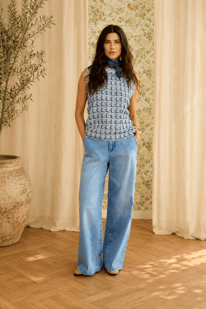 Isla Knit Vest - CM8 - Pizazz BoutiqueCream