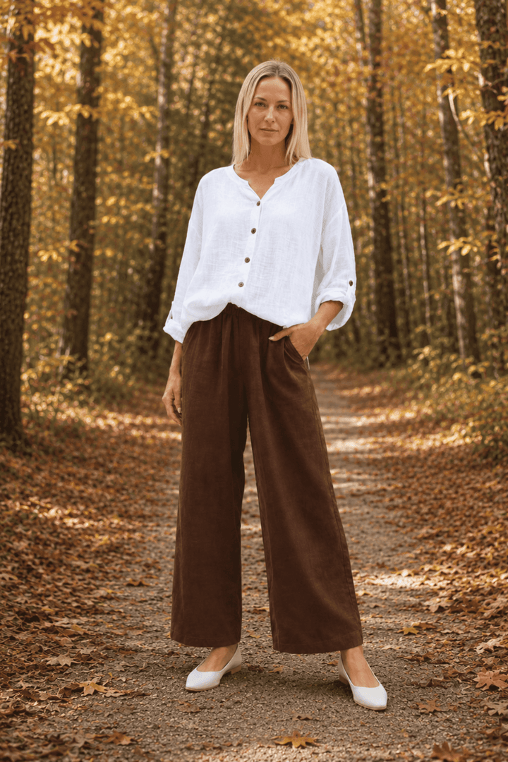 Isla Pant - Truffle - CB73 - Pizazz BoutiqueCarbon The Label