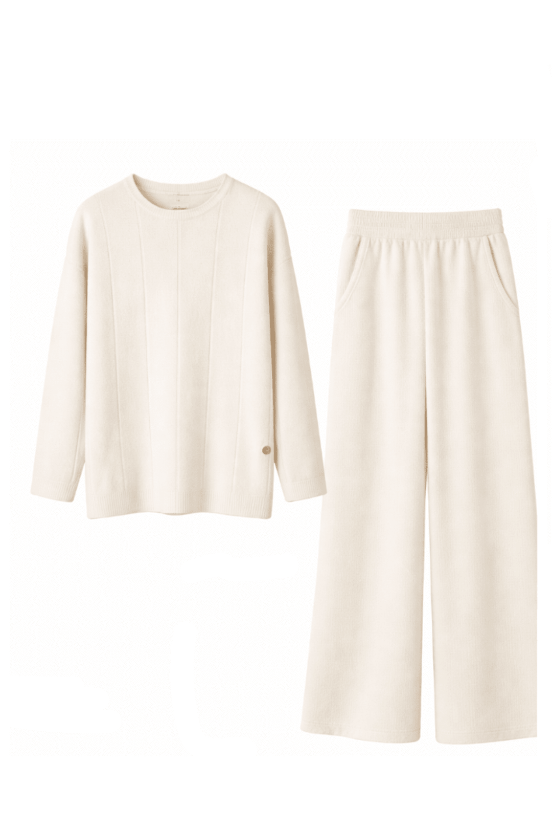 Italian Knitted Chloe Set - Beige - An1 - Pizazz BoutiqueVera May