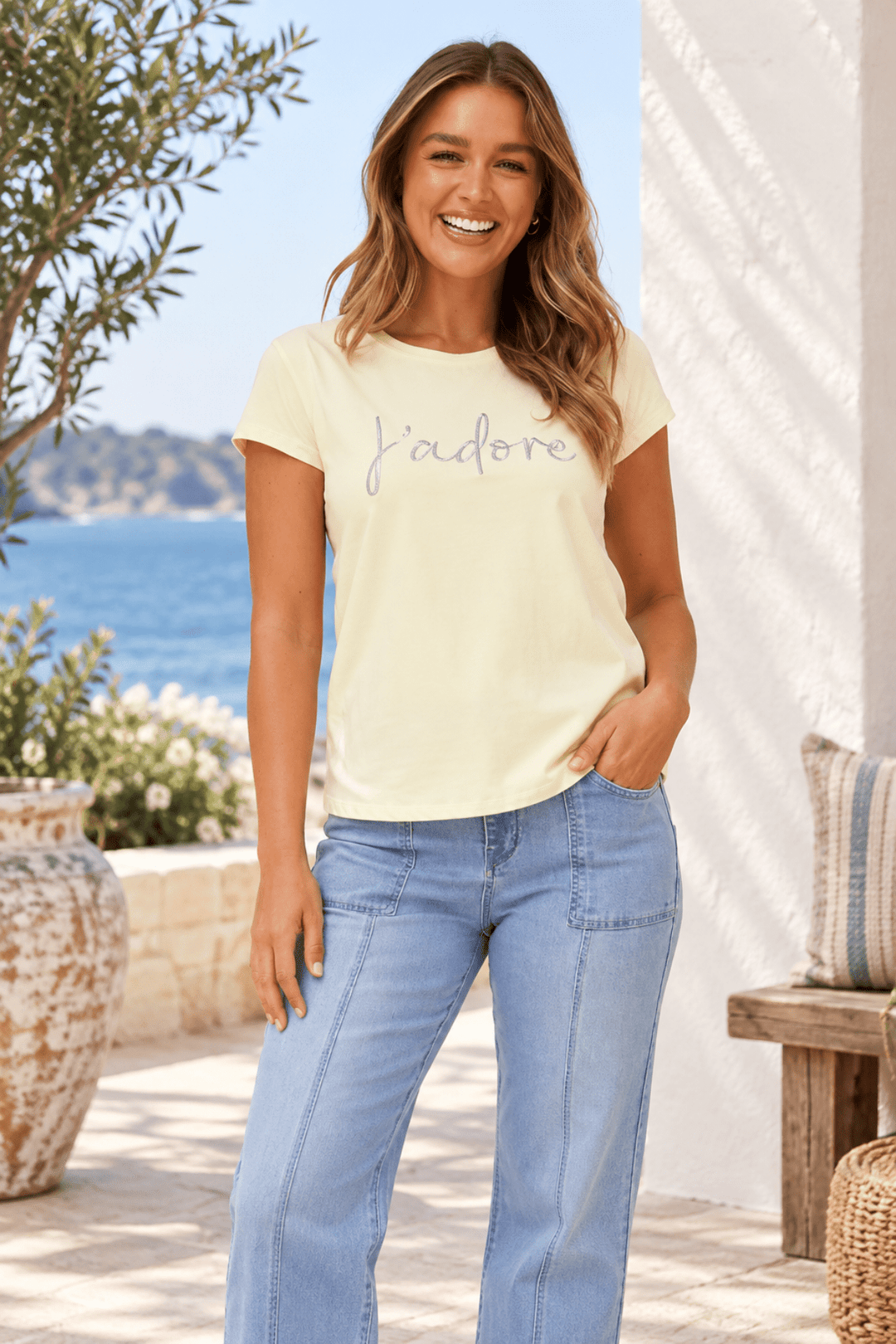 J'adore Tee - CK65 - Pizazz BoutiqueCaroline Morgan