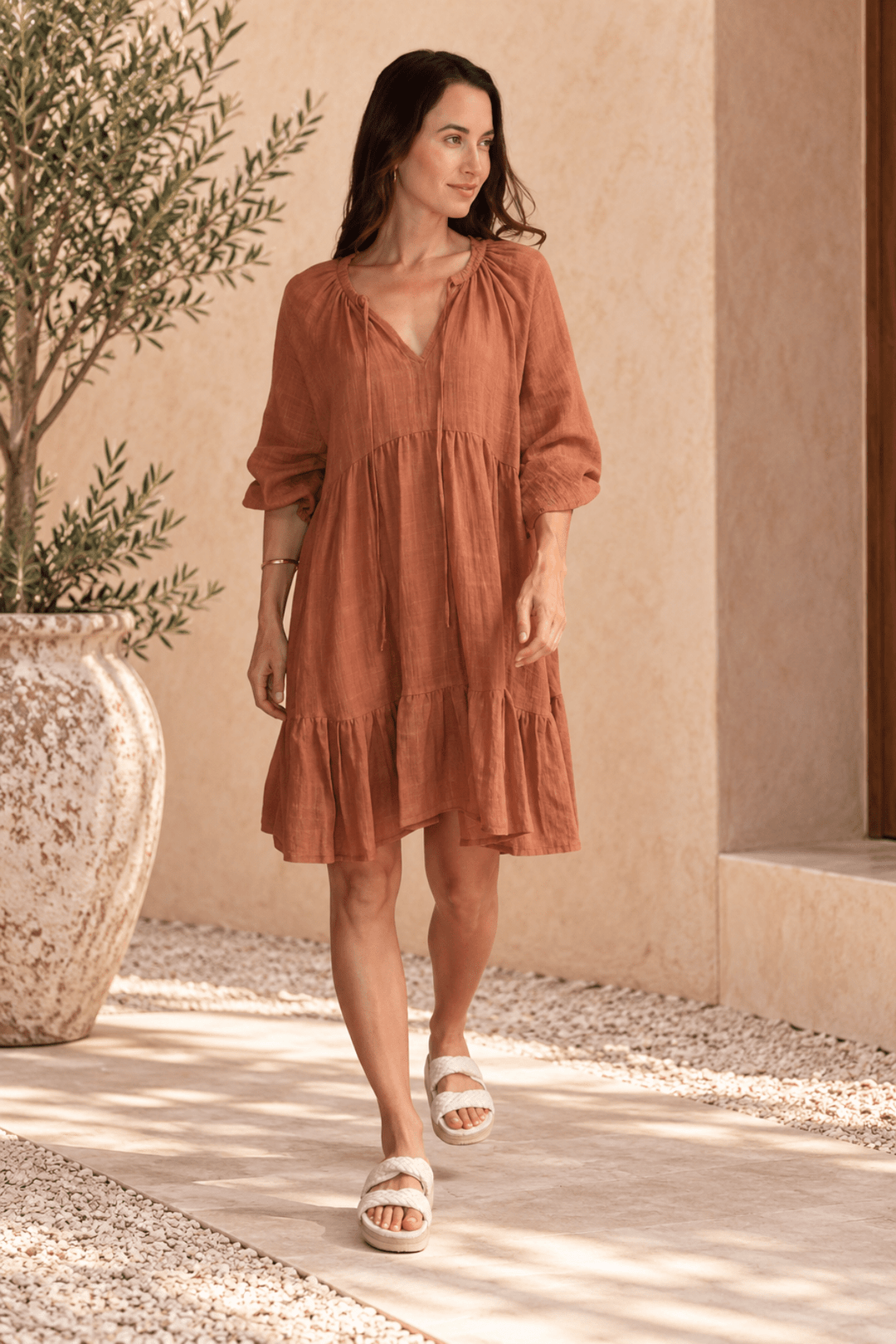 Jadore Tiered Dress - Pizazz BoutiqueCarbon The Label
