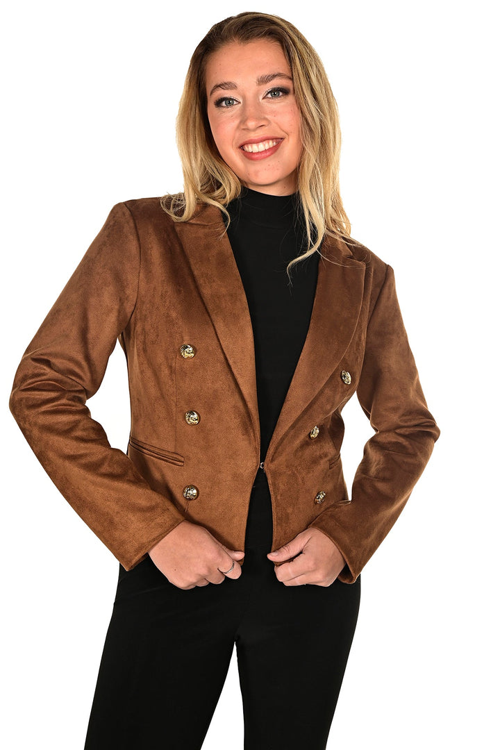 Jazzlyn Jacket - Cognac - FL87 - Pizazz BoutiqueFrank Lyman