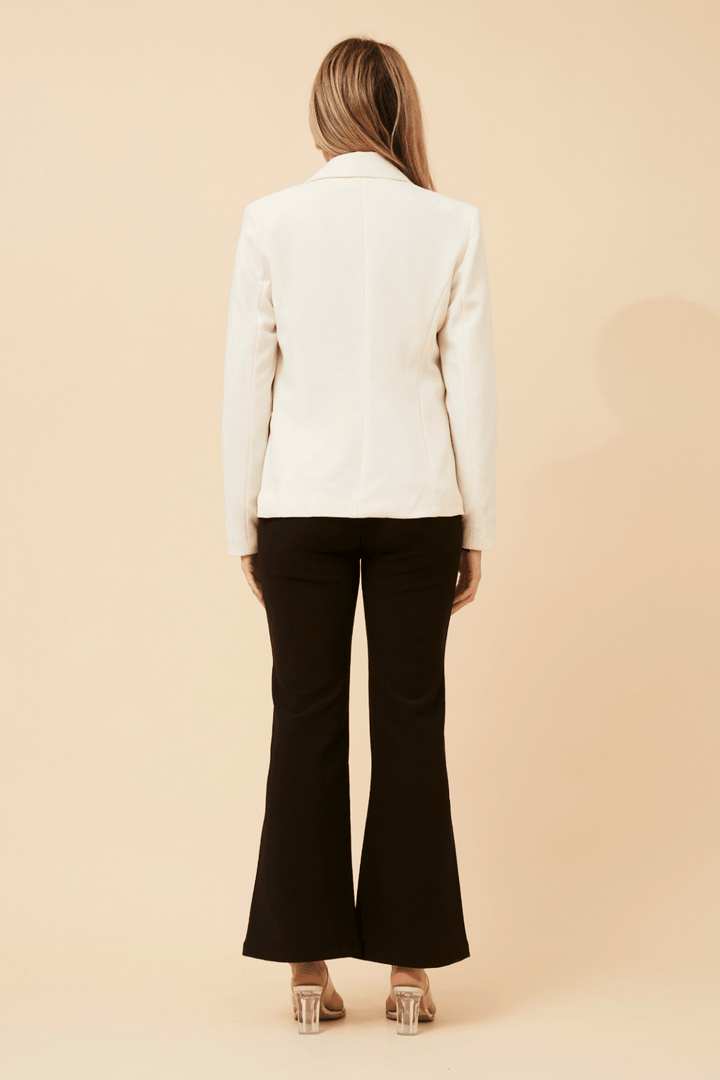Jenett Blazer - Ivory - CK31 - Pizazz BoutiqueCaroline Morgan