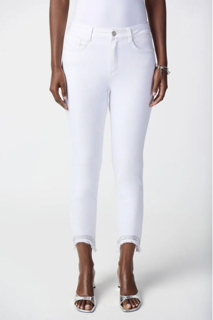 Joseph Crop Jean - White - JR33