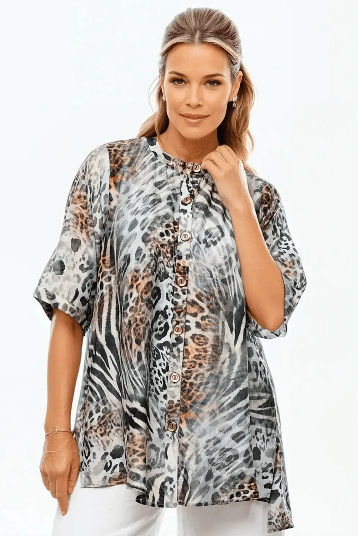 Jungle Tunic Shirt - CP9 - Pizazz BoutiqueClaire Powell