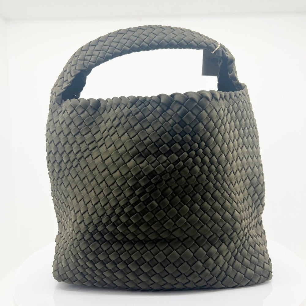 Kaia Neoprene Tote - Olive - AD35 - Pizazz BoutiqueAdorne