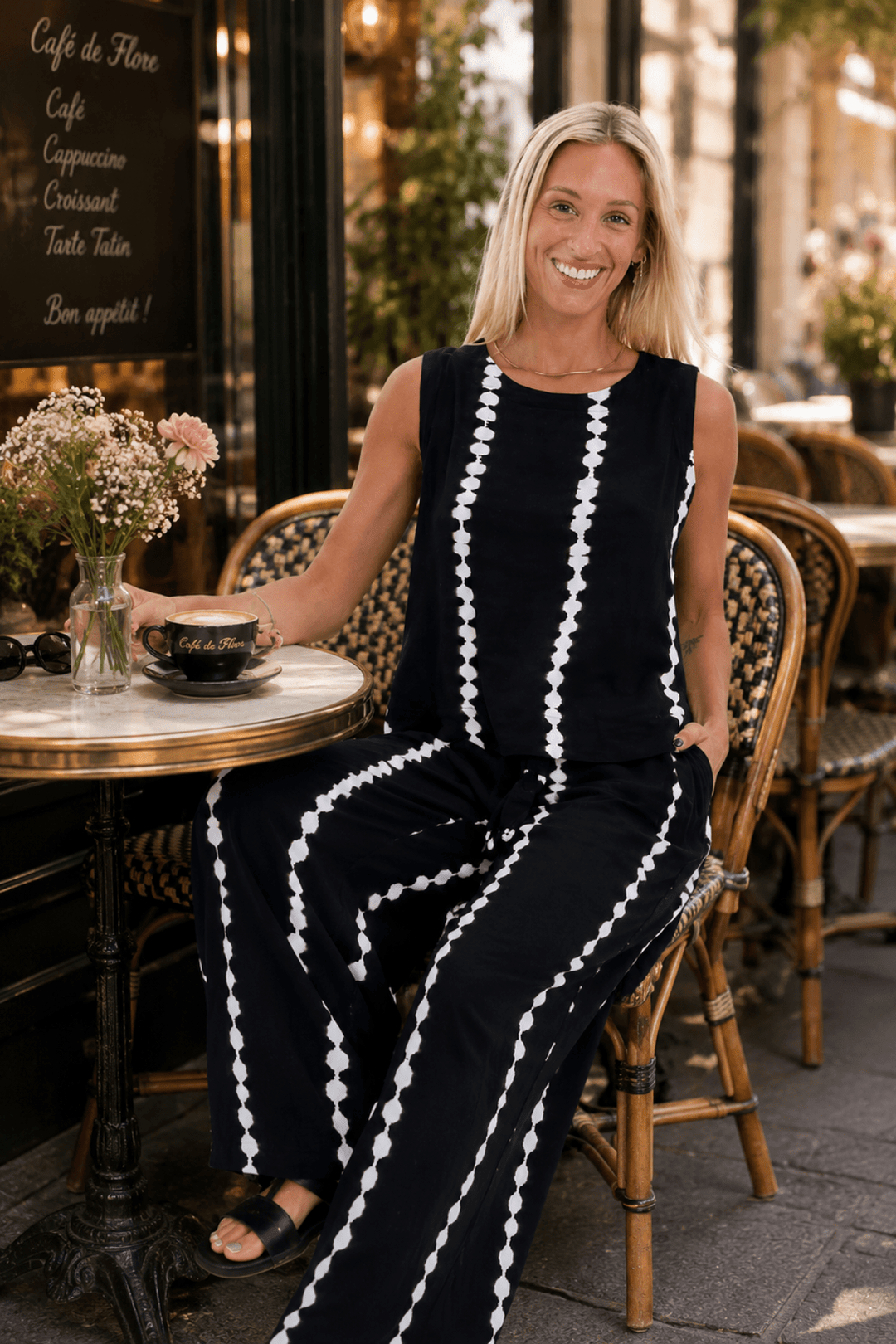 Kavala Tank - Black Ombre - CB32 - Pizazz BoutiqueCarbon The Label