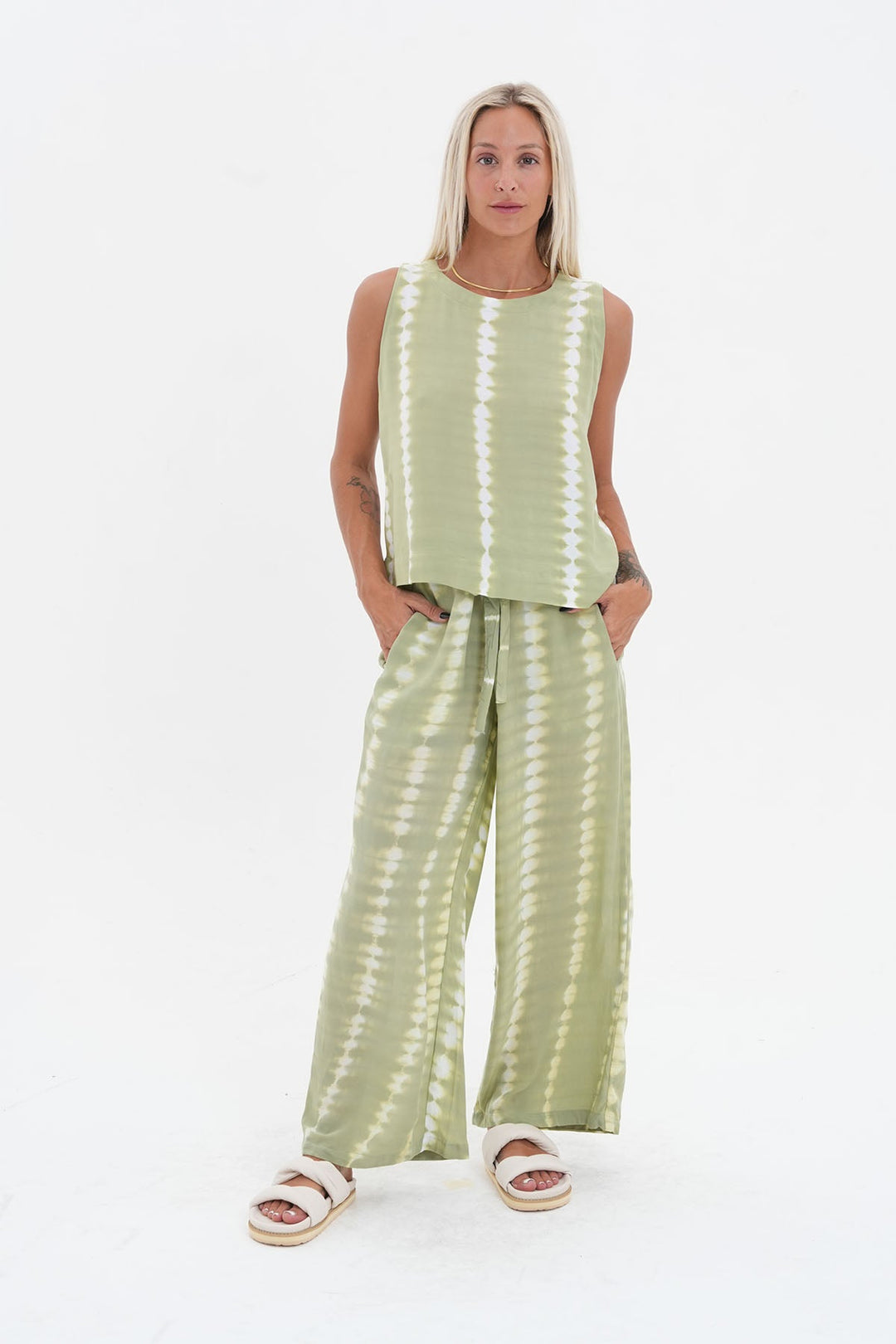 Kavala Tank - Matcha Ombre - CB32 - Pizazz BoutiqueCarbon The Label