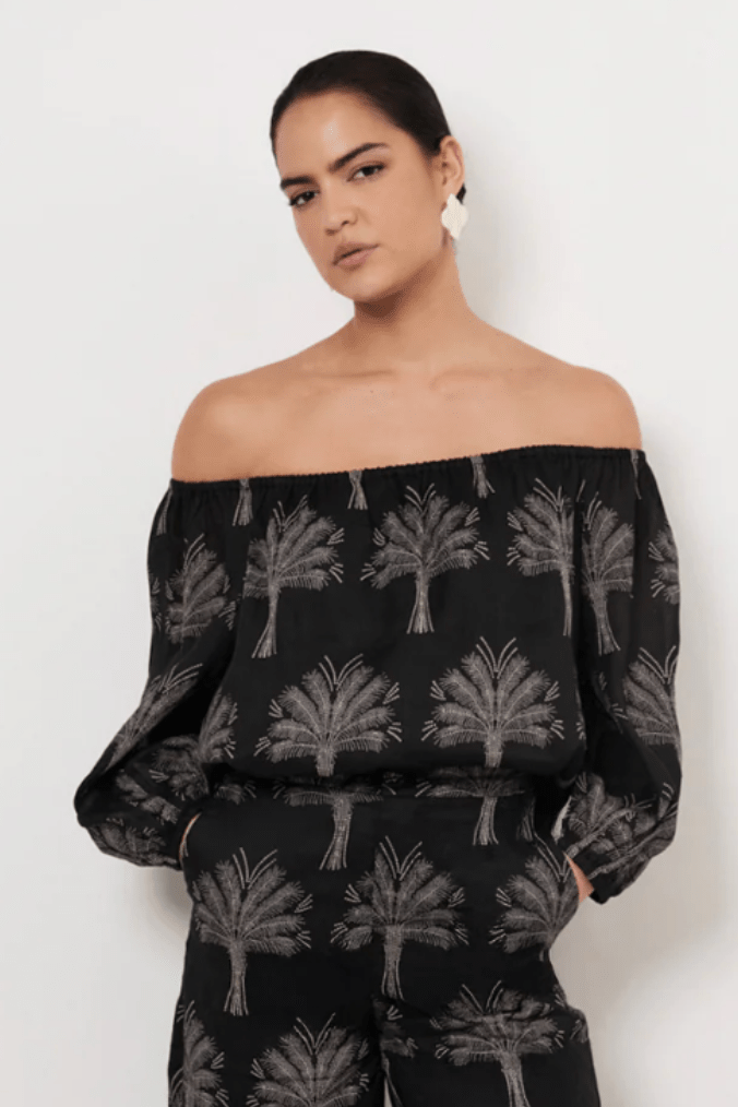 Kelsey off shoulder Top - AD8 - Pizazz BoutiqueAdorne