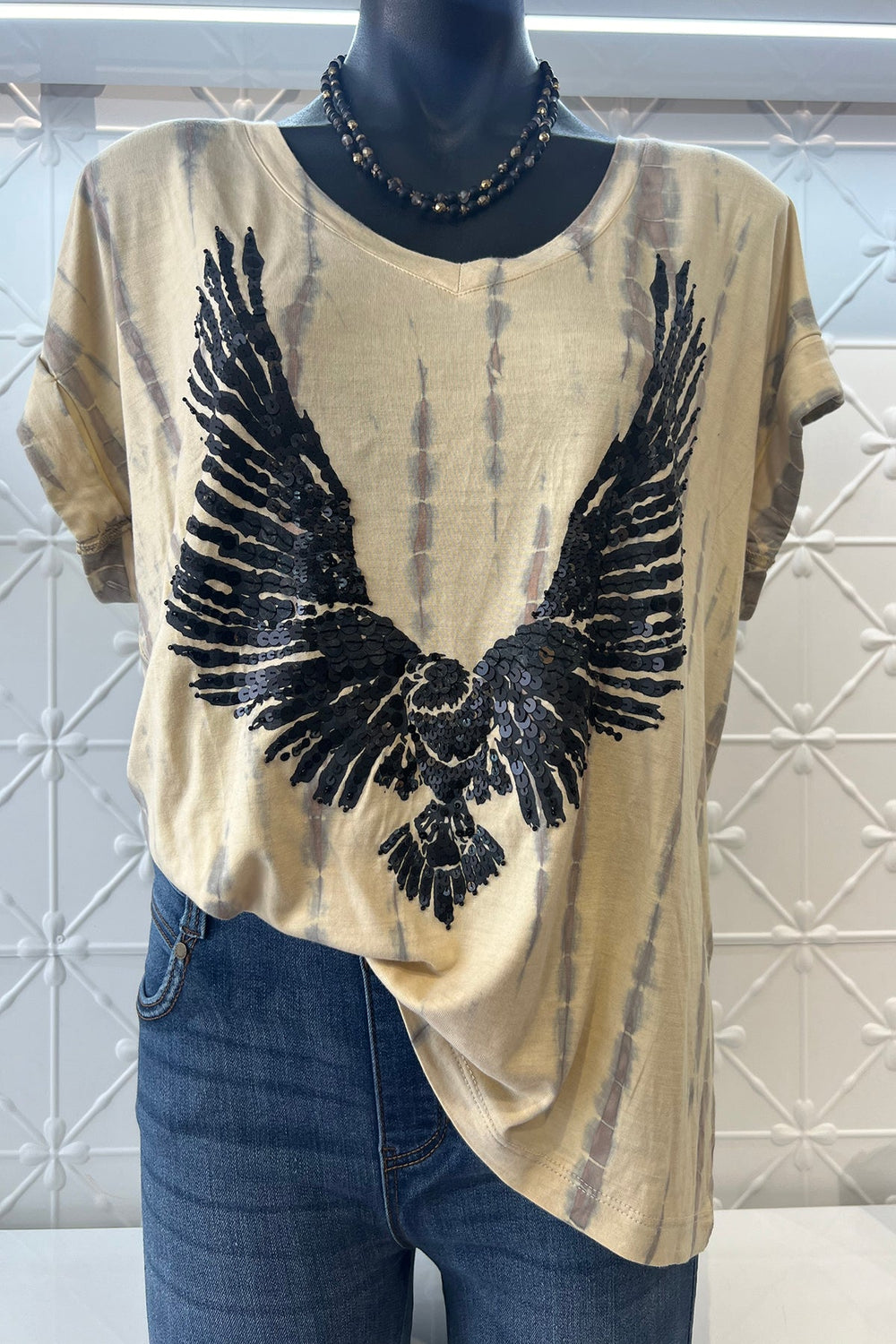 Kim T-Shirt - Phoenix - AS7 - Pizazz BoutiqueAdine Studio