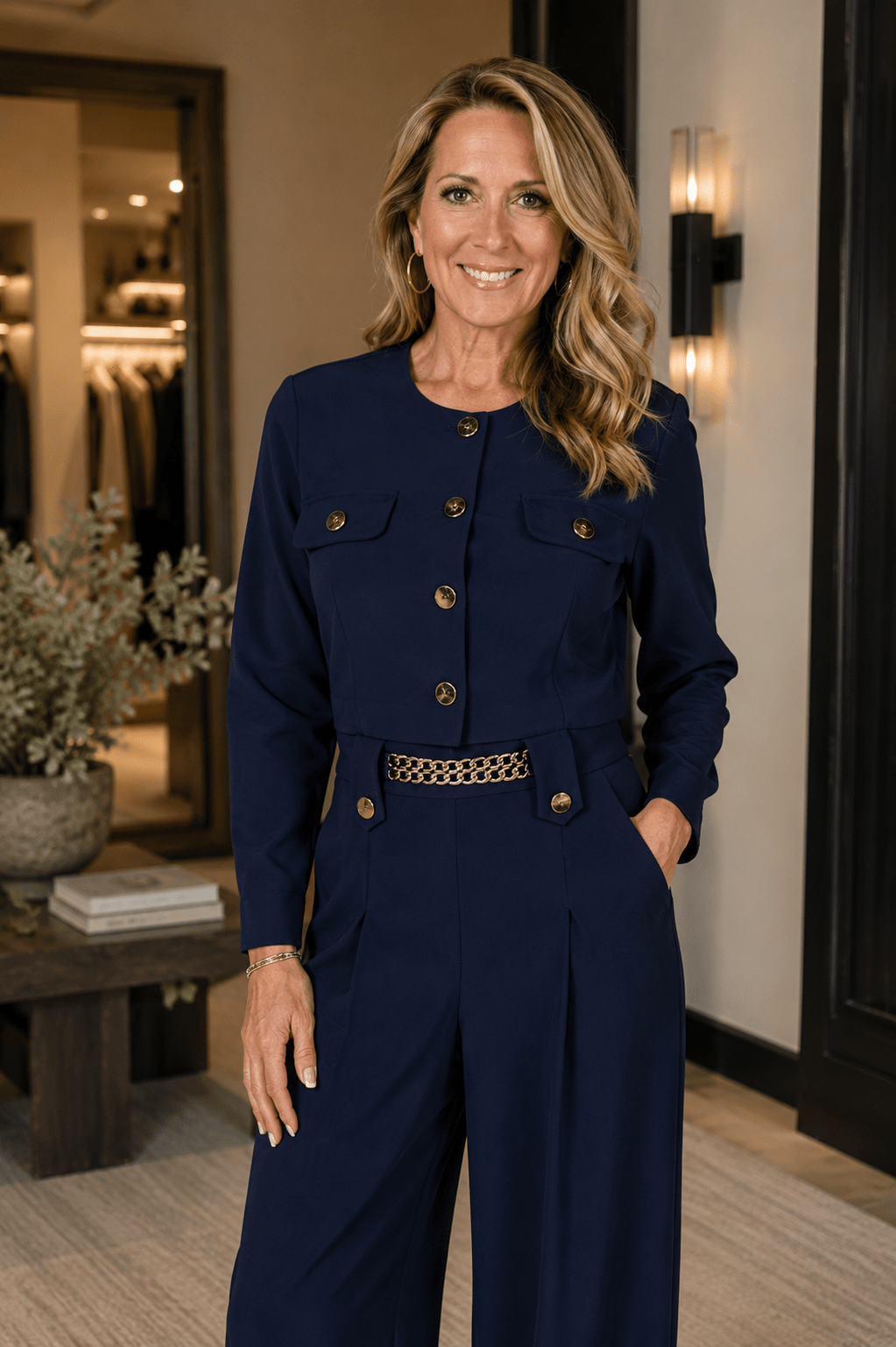 Knit Jacket - Midnight - FL19 - Pizazz BoutiqueFrank Lyman