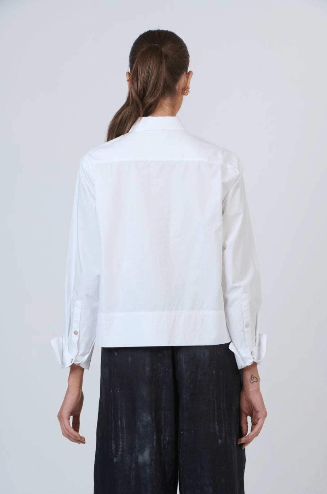 Laura Shirt - White - OJ43 - Pizazz BoutiqueNaturals By O & J