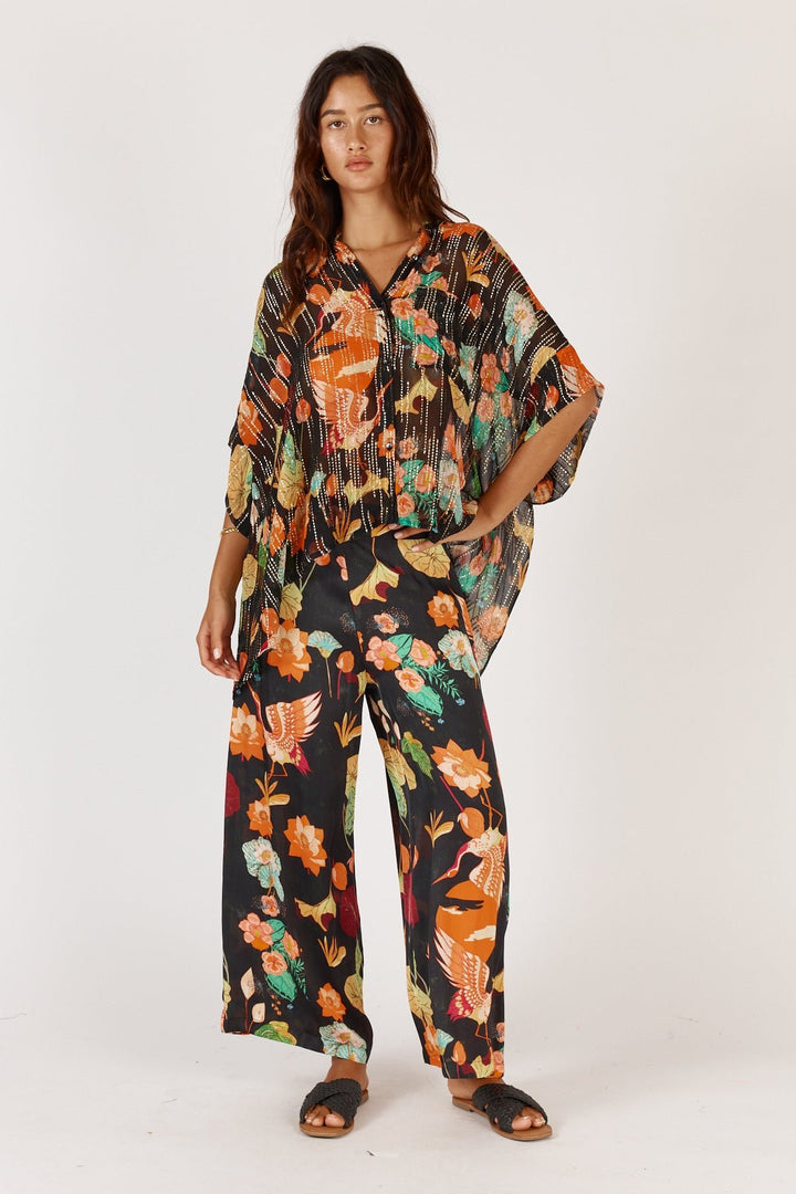 Laurasia Shirt - Black - RY30 - Pizazz BoutiqueRubyyaya