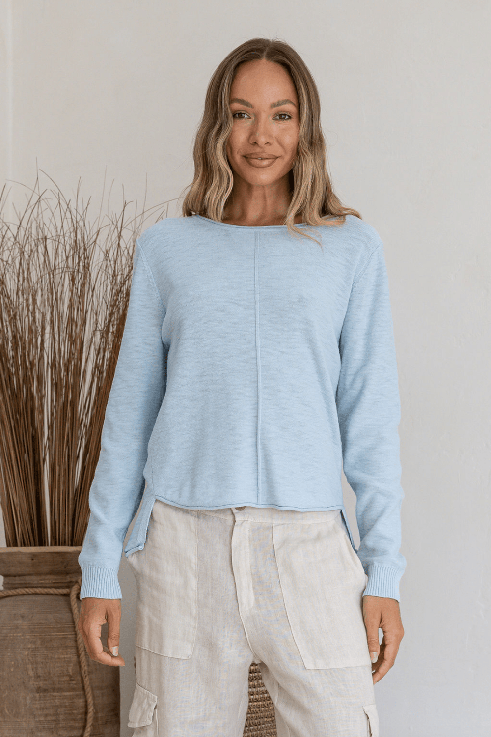 Le Basic Top - Sky Blue - SN2 - Pizazz BoutiqueSilence & Noise