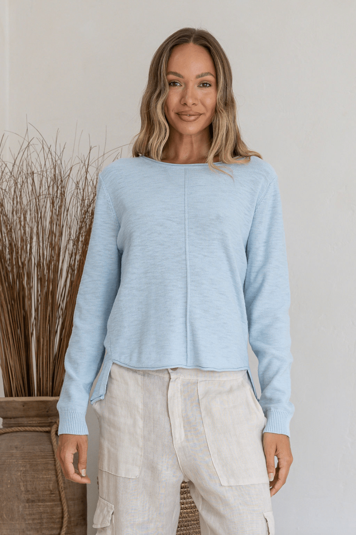 Le Basic Top - Sky Blue - SN2 - Pizazz BoutiqueSilence & Noise