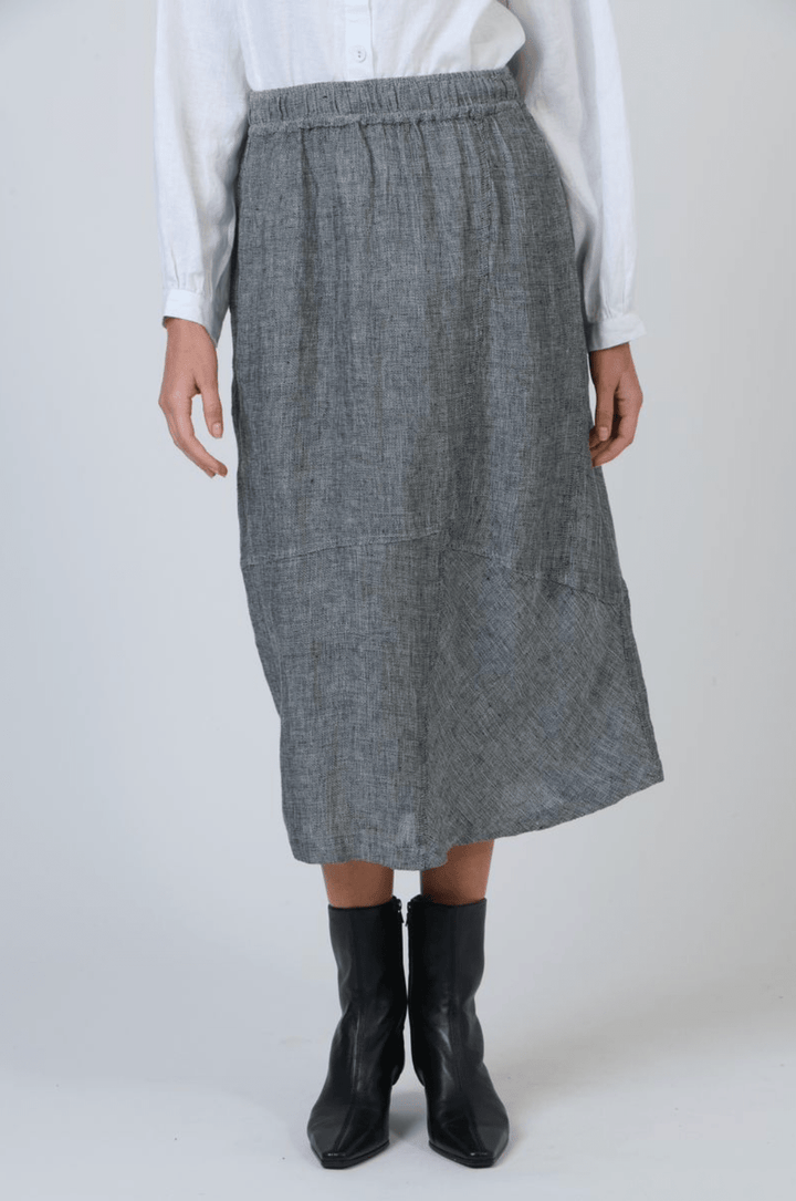 Leah Skirt - Cinder - OJ42 - Pizazz BoutiqueNaturals By O & J