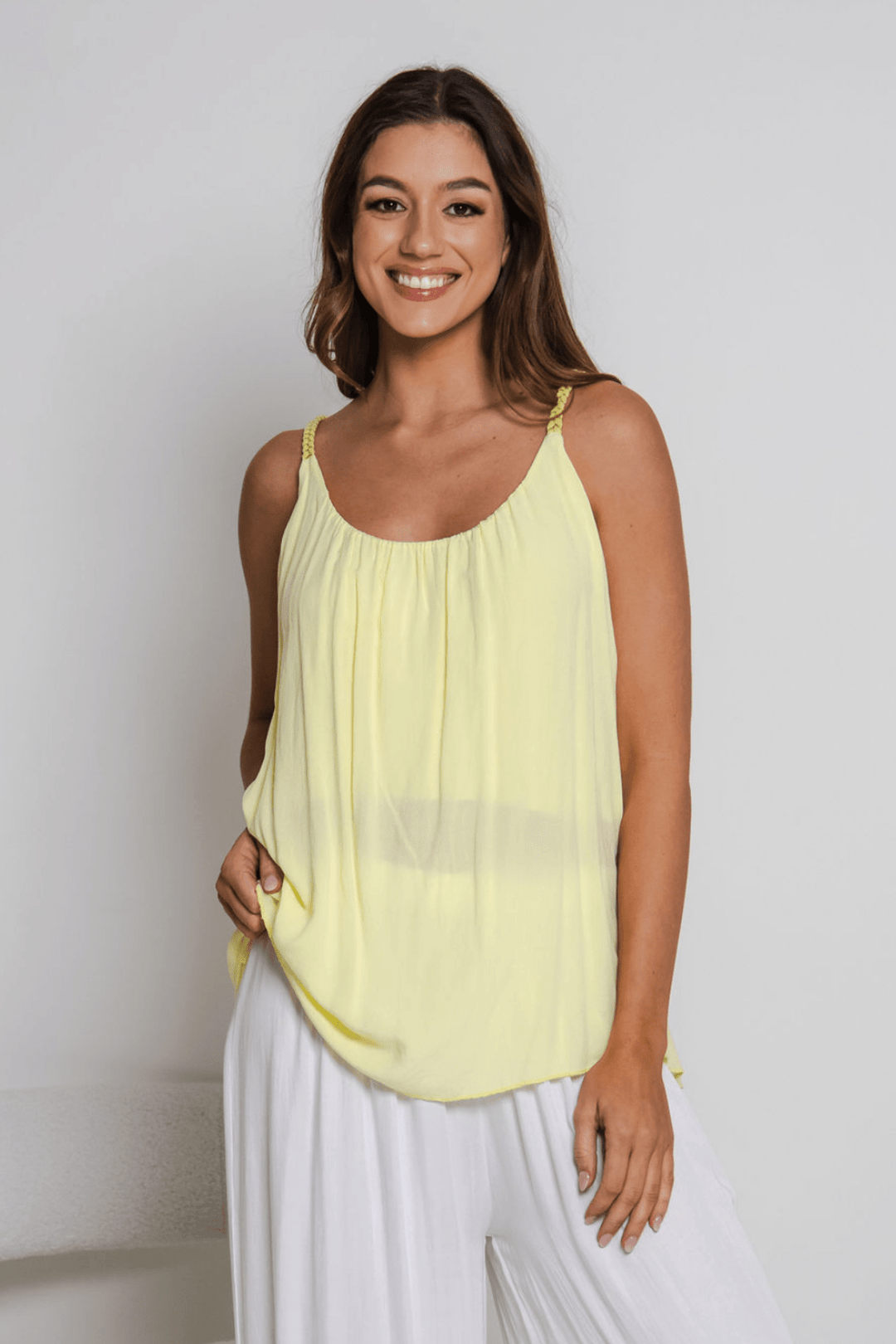Lena Top - Lemon - IC4 - Pizazz BoutiqueThe Italian Cartel
