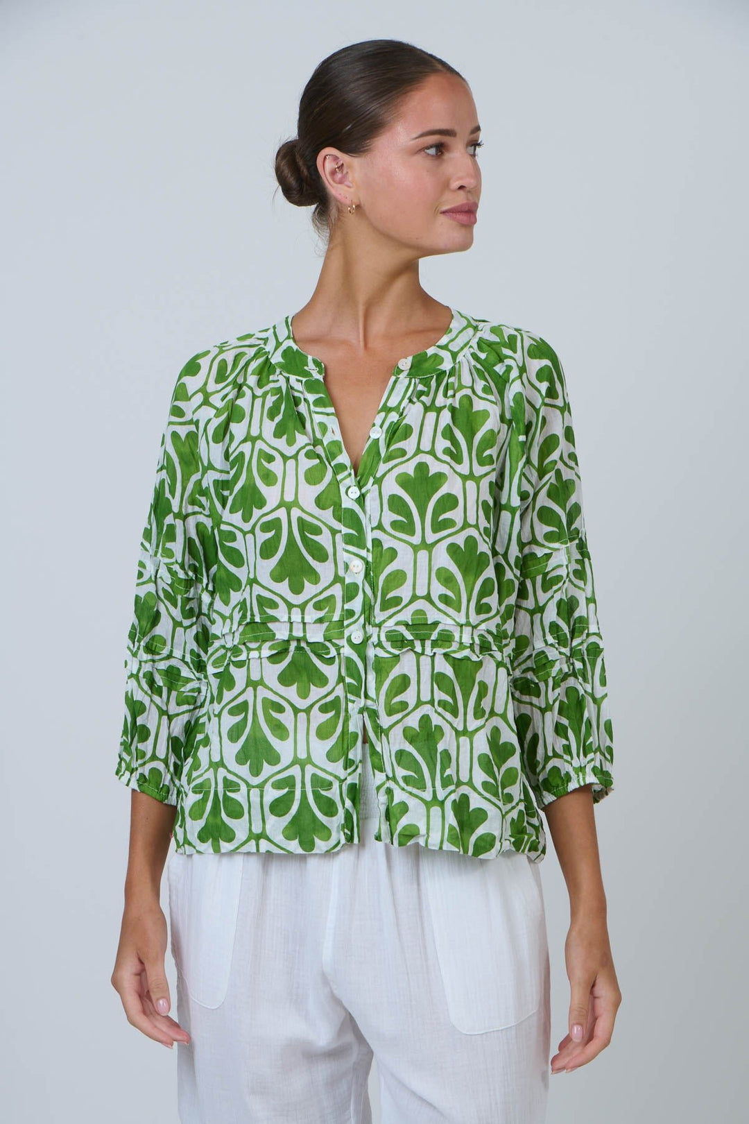 Lenny Top - Oak Meadow - N25 - Pizazz BoutiqueNamastai