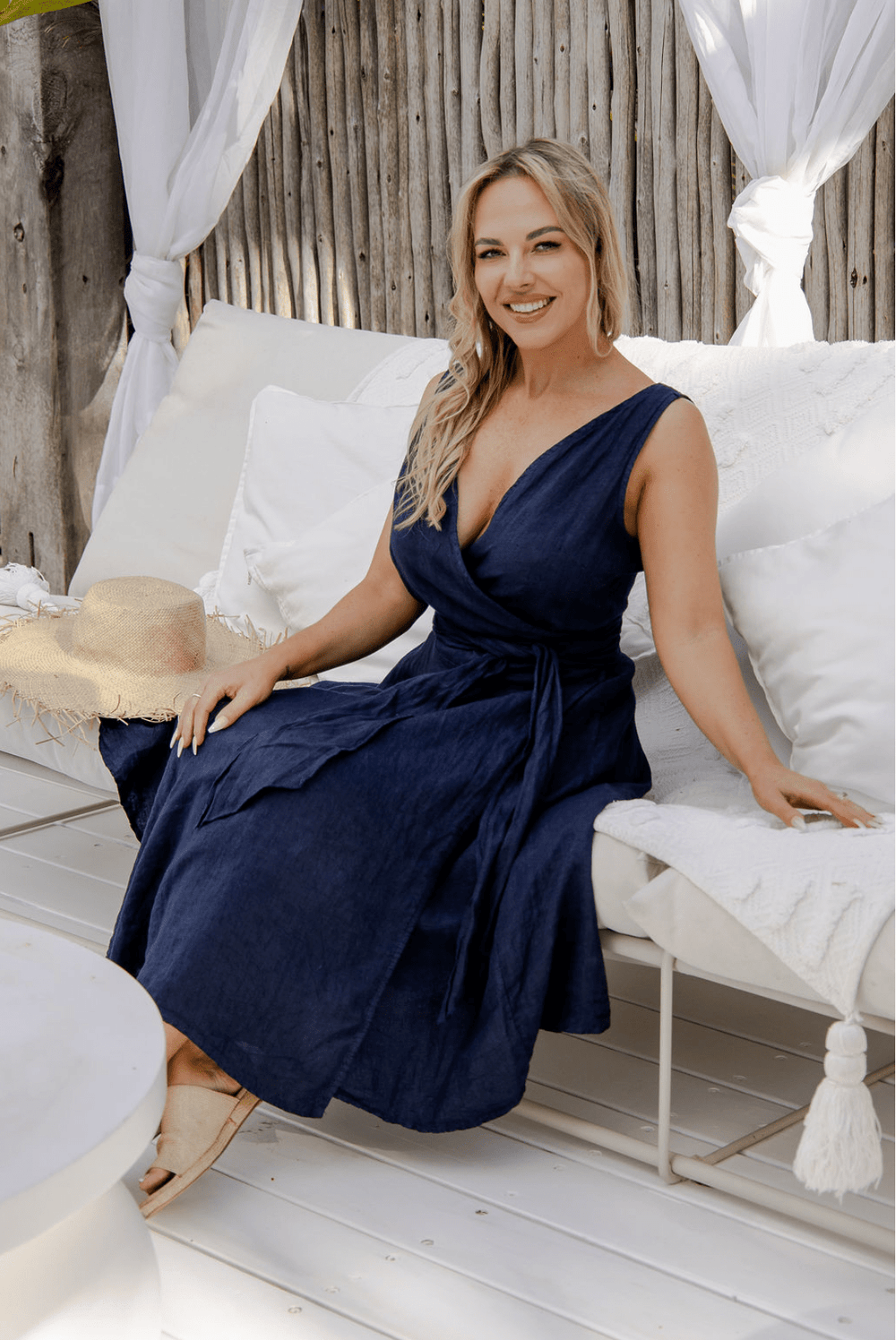Lenora Dress - Navy - IC69 - Pizazz BoutiqueThe Italian Cartel
