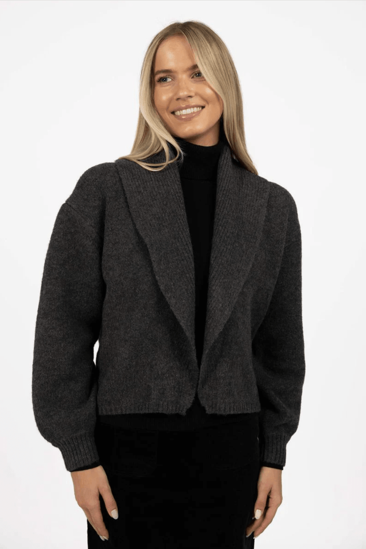 Liana Cardigan - Charcoal - HM3 - Pizazz BoutiqueHumidity