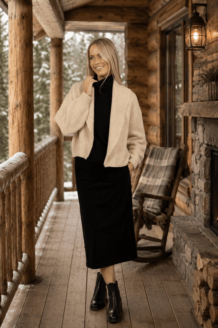 Liana Cardigan - Oat - HM3 - Pizazz BoutiqueHumidity