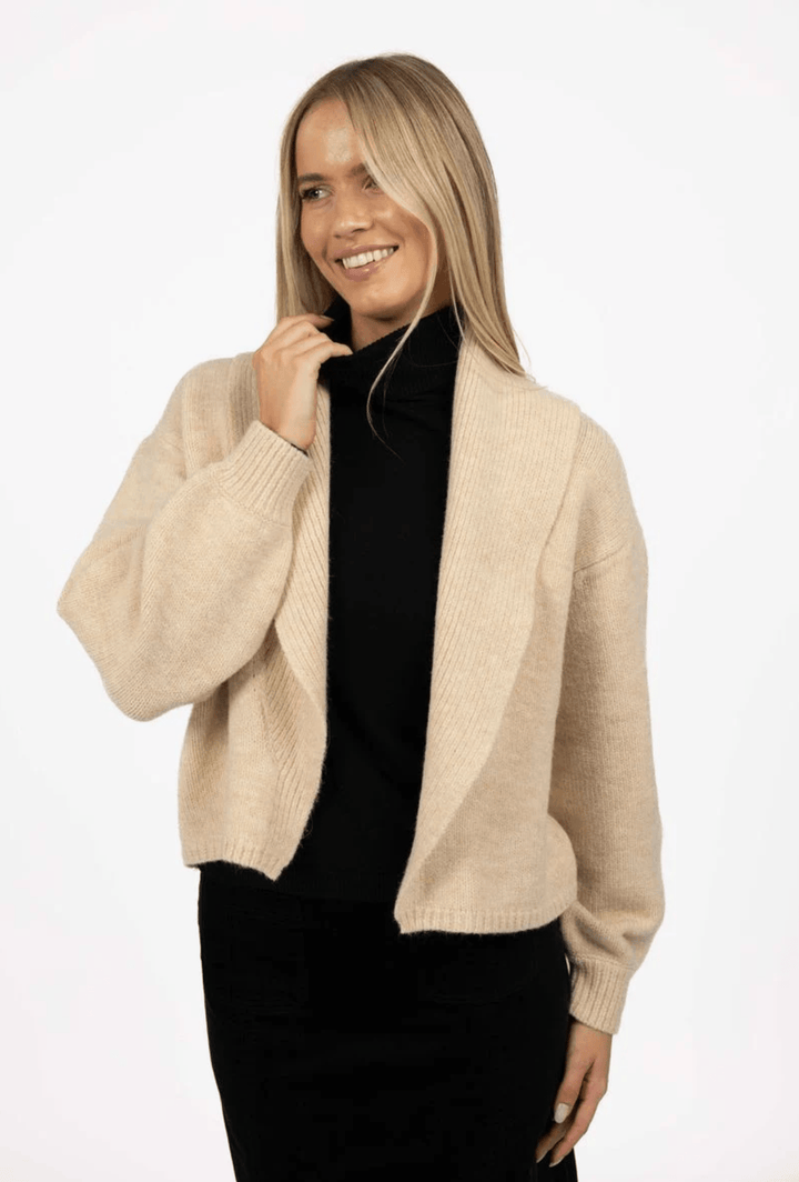 Liana Cardigan - Oat - HM3 - Pizazz BoutiqueHumidity